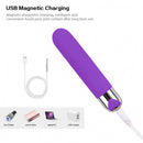 G-SPOT Vibrador Personal Rosa 12 Modos de Vibrações Recarregável 13 cm YOUVIBE
