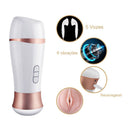 Smart Cup - Masturbador Vagina Com Voz e Fone de Ouvido Recarregável 10 modos de vibração