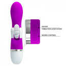 Sheila Vibrador Dupla Estimulação e Língua Estimuladora com 3 velocidades - Pretty Love