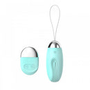 Bullet com controle remoto SHAPE OF LOVE Verde Silicone Texturizado - LILO SPARK OF LOVE