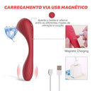 Magic Bobi Vibrador Ajustável e Sugador de Clitóris para casal Magic Motion por App À prova d'água