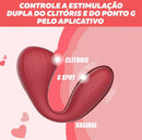 Magic Bobi Vibrador Ajustável e Sugador de Clitóris para casal Magic Motion por App À prova d'água