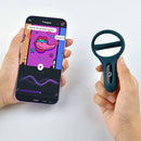 Anel Rise Fun Town controlado via APP Magic Motion À prova d'água 10 modos de vibração