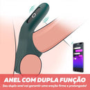 Anel Rise Fun Town controlado via APP Magic Motion À prova d'água 10 modos de vibração