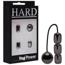 Pompoarismo Magnético para Fortalecimento do Assoalho Pélvico Em Metal Preto - Vag Power - HARD