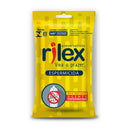 Preservativo Lubrificado com Espermicida RILEX 3 unidades