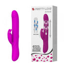 Vibrador Byron com Esferas Rotativas e 7 modos de Vibração Recarregável - PRETTY LOVE