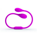 Dream Lover's Whip Vibrador Duplo com 12 modos de Vibração Recarregável - 65 x 3,5 cm - Pretty Love