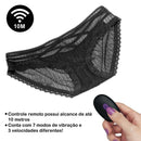Calcinha Vibratória Recarregável e Bullet Vibratório via Controle sem fio com 7 modos de Vibração - IJOY Lovetoy