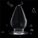 Plug Anal Transparente Cônico King Size em TPE 11,5cm - 4,5" - LOVETOY CLEAR ANAL PLUG