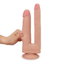 Pênis Macio e Firme Dupla Penetração com Camada Dupla 6.25" e 7" - LOVETOY SLIDING-SKIN DUAL LAYER DONG