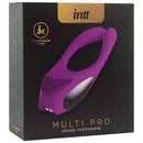 Vibrador MultiFuncional Texturizado com Pinças Massageadoras Unissex - 12 modos de Vibração à Prova D'água - MULTI PRO -