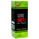 Gel Térmico Sabor Maçã Verde HOT p/ Sexo Oral Beijável 35 ml Esquenta e Excita - Chillies