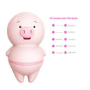Estimulador Clitoriano no Formato de Porquinho o Porco Lambedor - Pig Licking