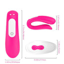 Massageador de Casal Mermaid - Com controle Recarregável - S-Hande