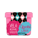 Vela Beijável Algodão Doce Sabor Chiclete - 50g La Pimienta