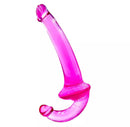 Strap-on STRAPLESS Penetrador em Silicone Macio - Prazer em Dobro - Mulher Ativa