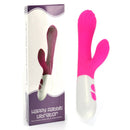 Vibrador Dupla Estimulação Clitóris e Ponto G c/ 20 Níveis de Vibração - HAPPY RABBIT
