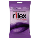 Preservativo RILEX c/ 3 Un.- Uva