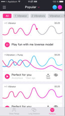 LOVENSE Nora - O vibrador mais poderoso p/ Dupla Estimulação c/ controle sem fio via APP conhecido do XVIDEOS