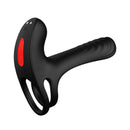 Anel Peniano 9 Níveis de Vibração e Meia Capa com 2 motores - Recarregável c/ Controle Wireless - RCT S-HANDE - Frank