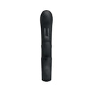 Vibrador com Dupla Estimulação para Ponto G e Clitóris Rabbit Luxo Recarregável em Silicone - PRETTY LOVE Webb