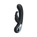 Vibrador com Dupla Estimulação para Ponto G e Clitóris Rabbit Luxo Recarregável em Silicone - PRETTY LOVE Webb