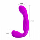 Vibrador STRAPLESS em Silicone Mulher Ativa- Recarregável - beau - PRETTY LOVE