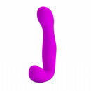 Vibrador STRAPLESS em Silicone Mulher Ativa- Recarregável - beau - PRETTY LOVE