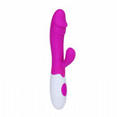 Vibrador Dupla Estimulação para Ponto G e Clitóris com 30 Níveis de Vibração Potente  PRETTY LOVE SNAPPY