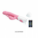 Vibrador Peter Texturizado 30 níveis de vibração c/ 2 motores - Plug Lateral - PRETTY LOVE