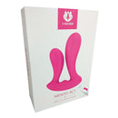 Vibrador Dupla estimulação em Silicone c/ Controle Remoto (Recarregável) - Mento RCT - S-HANDE