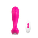 Vibrador Dupla estimulação em Silicone c/ Controle Remoto (Recarregável) - Mento RCT - S-HANDE