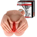 Masturbador com Formato Vagina e Ânus com Mãos em Cyberskin - Passion Lady