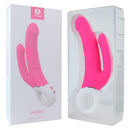 Vibrador para ponto G -2 motores com Dupla estimulação Recarregável em Silicone - Jakiro S-HANDE