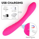 Vibrador massageador de Ponto G e Sugador de Clitóris Articulado 9 níveis de Pulsação - Charming- S-HANDE