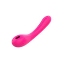 Vibrador massageador de Ponto G e Sugador de Clitóris Articulado 9 níveis de Pulsação - Charming- S-HANDE