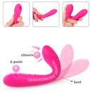 Vibrador massageador de Ponto G e Sugador de Clitóris Articulado 9 níveis de Pulsação - Charming- S-HANDE