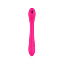 Vibrador massageador de Ponto G e Sugador de Clitóris Articulado 9 níveis de Pulsação - Charming- S-HANDE