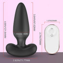 Plug Anal 9 Funções de Vibração com controle sem fio - Albert - RCT - S-HANDE