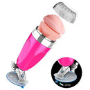 Masturbador Lanterna Masculino em Cyberskin - X5 Cup - em forma de Vagina com a presença de ventosa para uma fixação boa