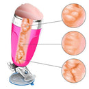 Masturbador Lanterna Masculino em Cyberskin - X5 Cup - em forma de Vagina com a presença de ventosa para uma fixação boa