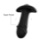 Plug Anal StarArrow com Vibro - Silicone Hiper Macio - Resistente a Água com 10cm - S-Hande