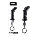 Silicone Butt Plug Tortinho 19,5cm - Com alça de Metal