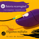 Massageador de Clitóris por ondas de Pressão resistência a água 10 variações/recarregável - ROMP FREE