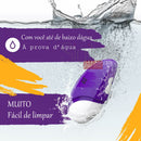 Massageador de Clitóris por ondas de Pressão resistência a água 10 variações/recarregável - ROMP FREE