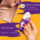Massageador de Clitóris por ondas de Pressão resistência a água 10 variações/recarregável - ROMP FREE