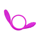 Vibrador Duplo Flexível com 7 Modos de Vibração - PRETTY LOVE SNAKY VIBE