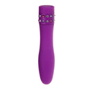 Vibrador Varios usos - Estimulador Potente Vaginal e Anal - Toque Aveludado - Lilás