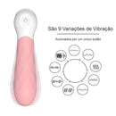 Mini Massageador Estimul. Rosa Recarreg.-Mini 3